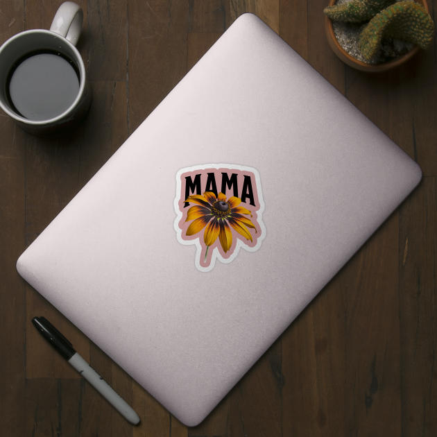 Women's - Sunflower - Mama – Cute - Floral - Mom - Life by ArtistTee ⭐⭐⭐⭐⭐